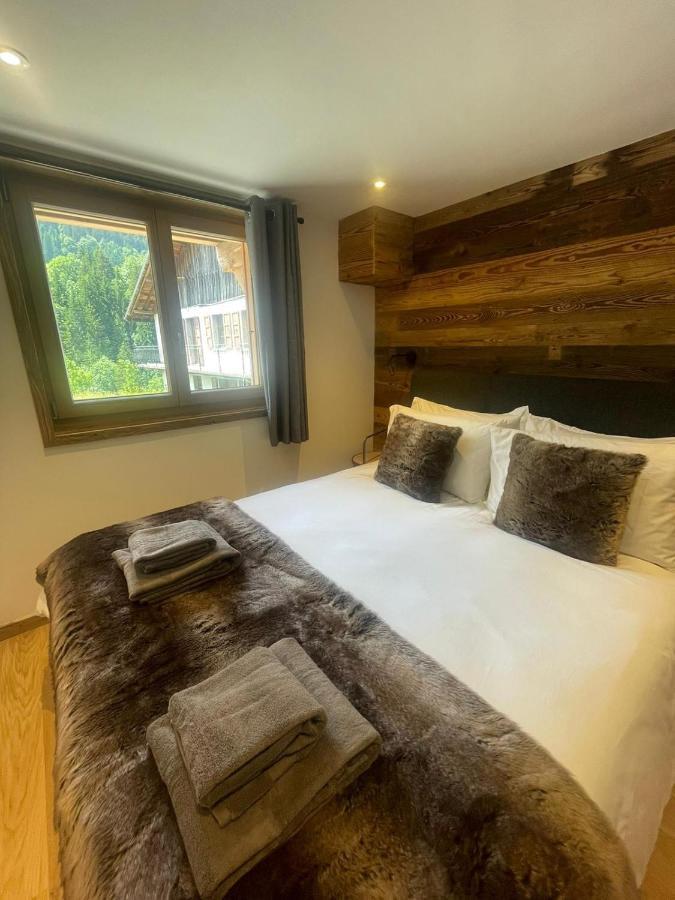 Le Petit Cham - Cosy And Stylist With Balcony View Lägenhet Morzine Exteriör bild