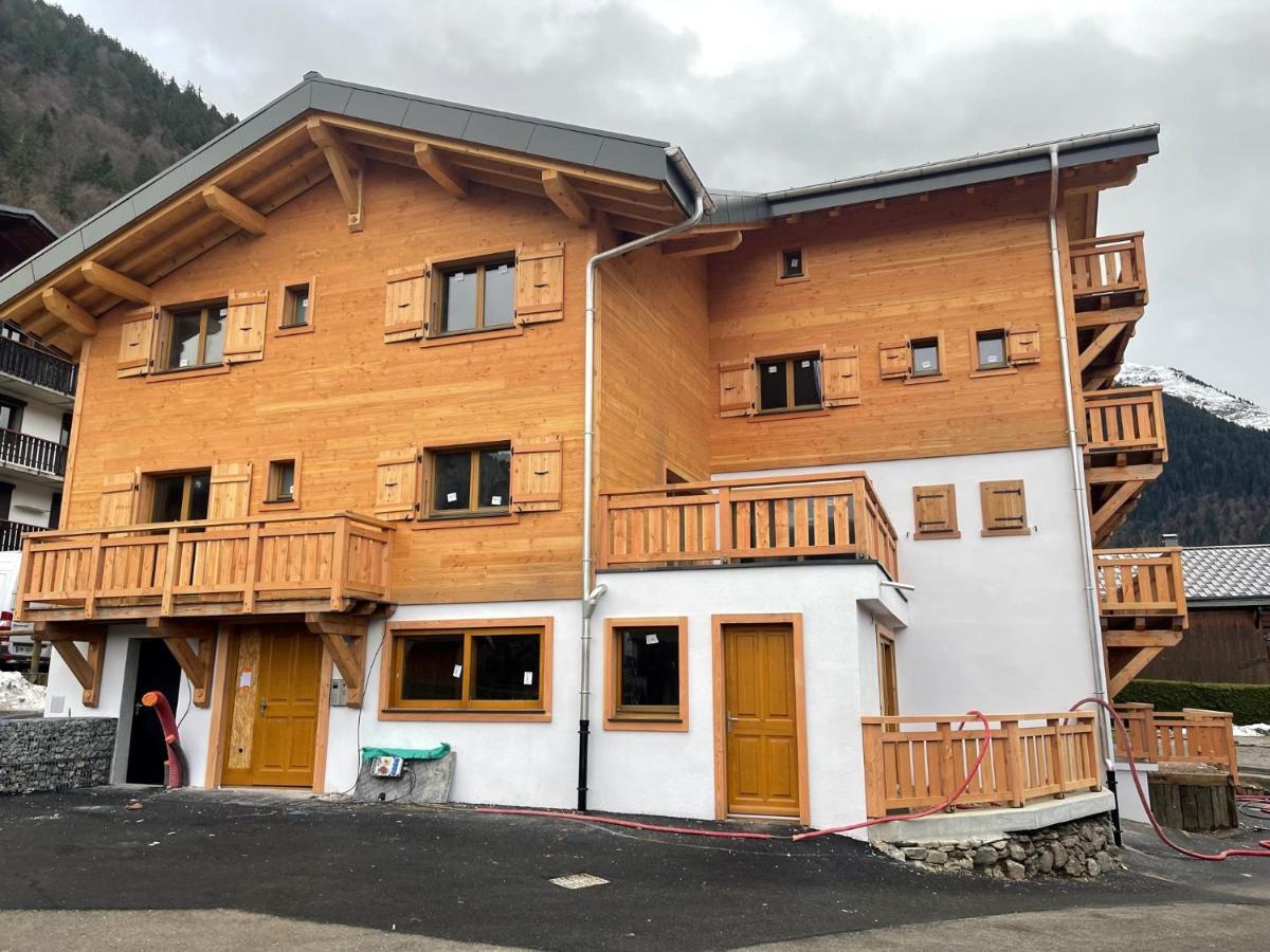 Le Petit Cham - Cosy And Stylist With Balcony View Lägenhet Morzine Exteriör bild